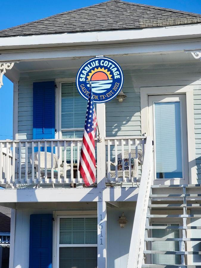 Seablue Cottage - Downstairs; 2 Blocks To The Beach Galveston Eksteriør bilde